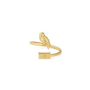 Gold Harry Potter Owl Ring (Alex and Ani)